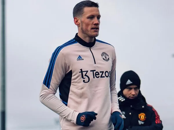 Penyerang Manchester United, Wout Weghorst.
