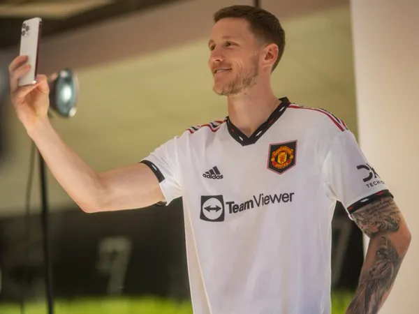 Penyerang Manchester United, Wout Weghorst.