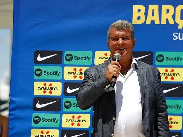 Presiden Barcelona, Joan Laporta. (Images: Getty)