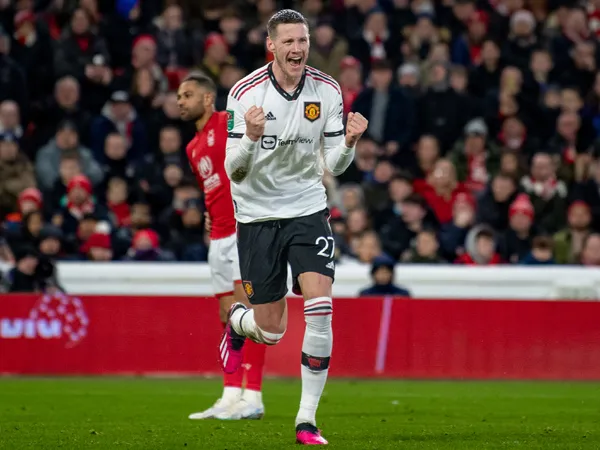 Striker Manchester United, Wout Weghorst.