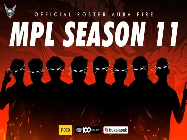 Aura Fire Perkenalkan Roster MPL ID S11, Nihil Pemain Baru & Tanpa Druu