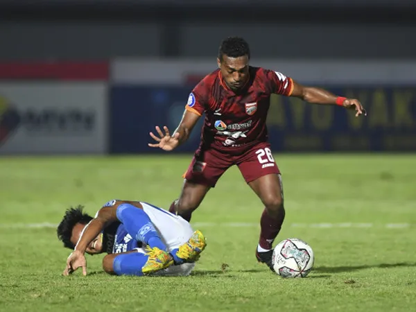 Terens Puhiri jadi salah satu pemain Borneo FC yang siap comeback kontra Persebaya Surabaya