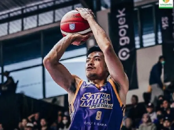 Pemain Satria Muda Pertamina Jakarta, Sandy Ibrahim. (Foto: IBL)