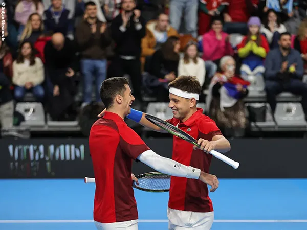 Hasil Davis Cup: Filip Krajinovic Dan Nikola Cacic Pastikan Serbia Klaim Kemenangan