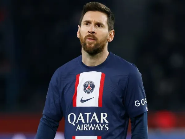 Penyerang Paris Saint-Germain, Lionel Messi.