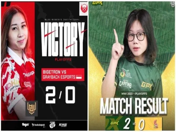Hasil Playoff MWI 2023 Rabu (8/2): Bigetron Era & GPX Basreng ke Semifinal