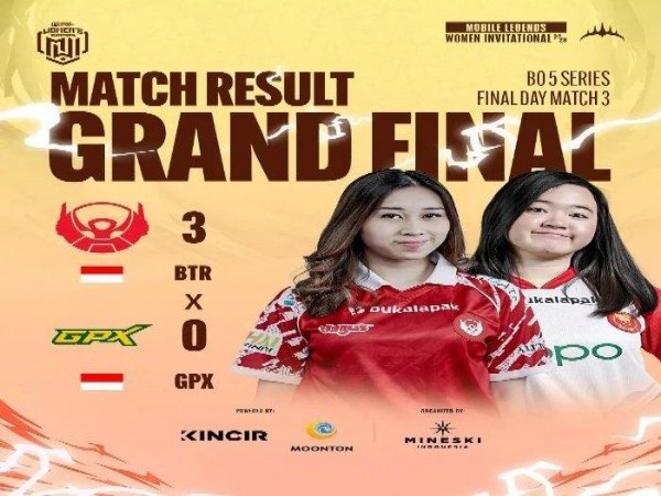Hasil Final MWI 2023: Bigetron Era Gulung GPX Basreng Demi Trofi ke-21