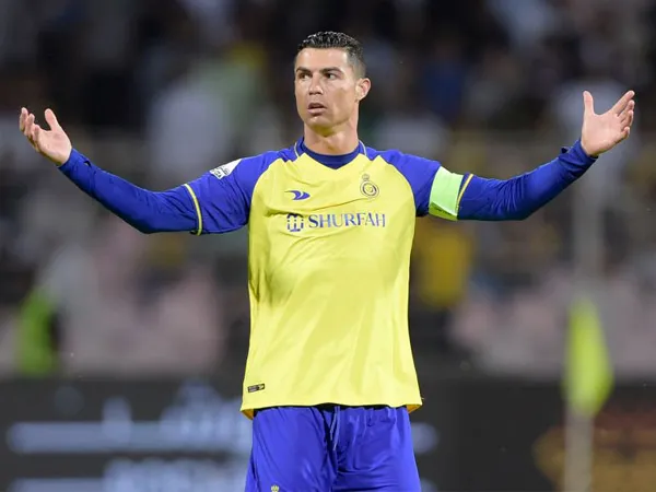 Penyerang Al Nassr, Cristiano Ronaldo.