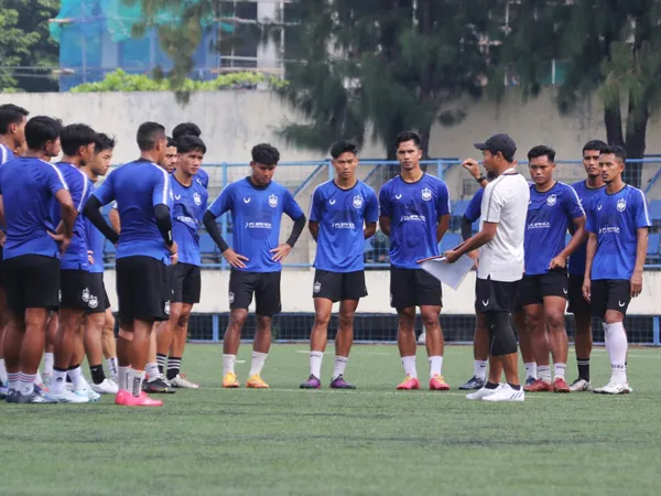 Latihan tim PSIS Semarang