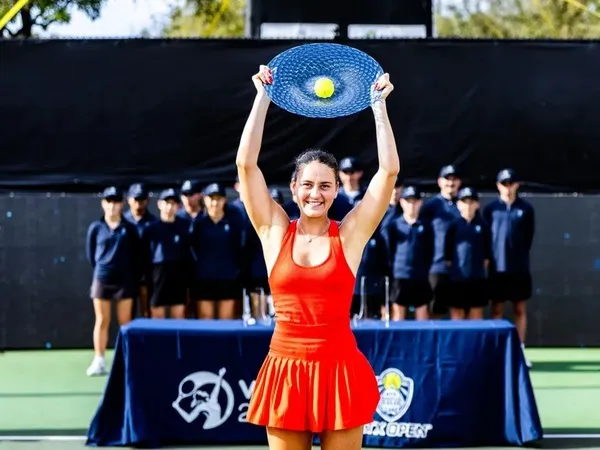 Marta Kostyuk Naik Podium Juara Untuk Kali Pertama Di Austin