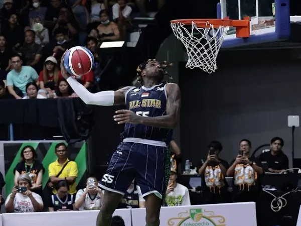Ramon Galloway Juarai Kontes Slam Dunk IBL All-Star 2023