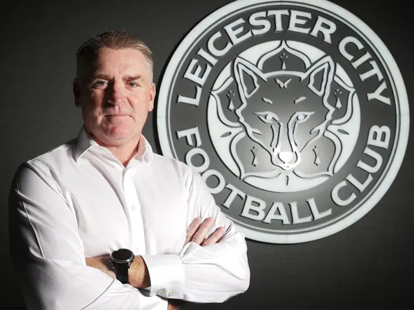 Manajer interim Leicester City, Dean Smith.