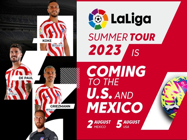 Atletico Madrid Dijadwalkan Ikut Tur La Liga di Amerika Utara