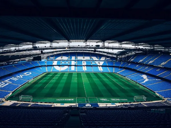 Etihad Stadium.