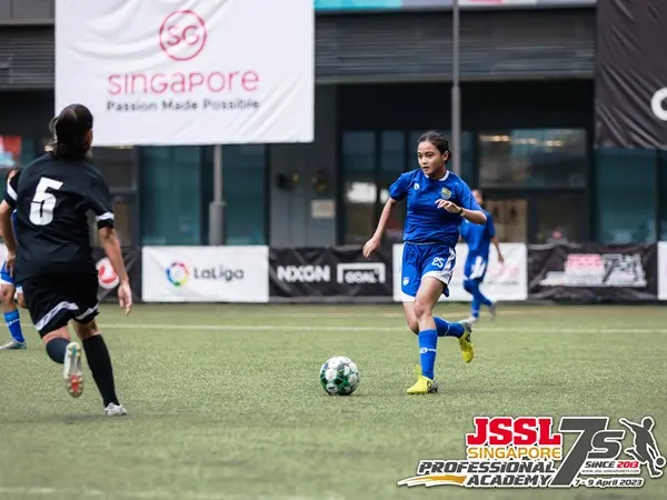 Pemain Persib Putri U-16 ketika tampil di JSSL U-16
