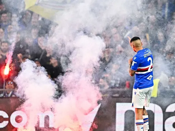 Sempat Dihentikan Karena Kerusuhan, Sampdoria vs Spezia Berakhir 1-1
