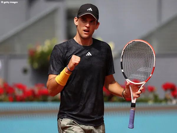 Dominic Thiem Tak Sabar Lakoni Laga Panas Kontra Stefanos Tsitsipas Di Madrid