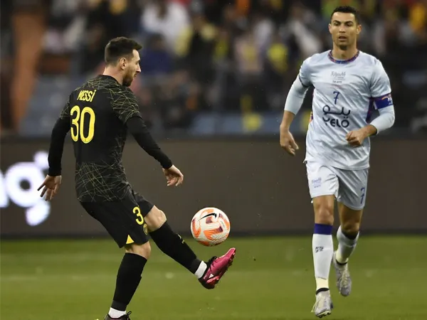 Lionel Messi dan Cristiano Ronaldo.