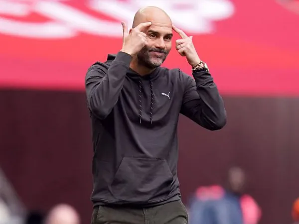 Manajer Manchester City, Pep Guardiola.