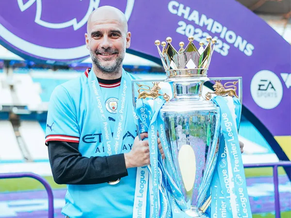 Manajer Manchester City, Pep Guardiola.