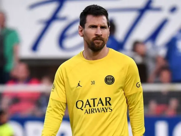 Penyerang PSG, Lionel Messi.