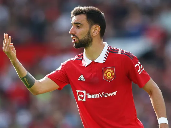 Playmaker Manchester United, Bruno Fernandes.