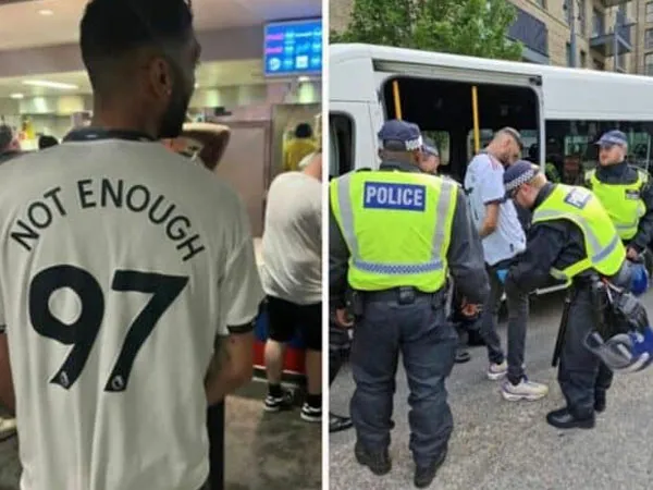 Singgung Bencana Hillsborough, Fans Manchester United Ditangkap di Wembley