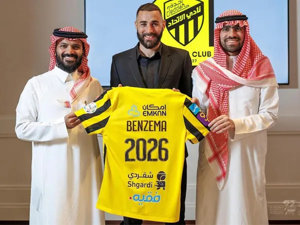 Striker Al Ittihad, Karim Benzema.