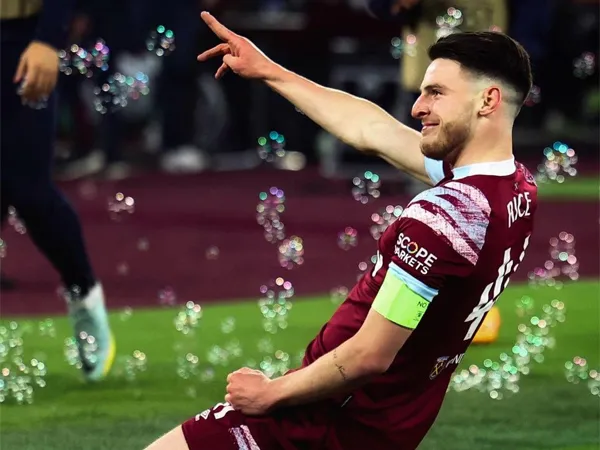 Gelandang West Ham United, Declan Rice.