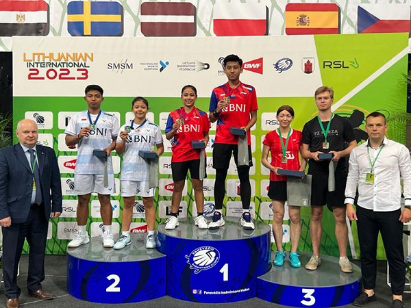 Indonesia Borong Tiga Gelar Dari Lithuanian Future Series 2023