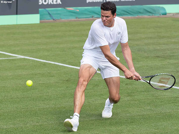 Absen Lama, Milos Raonic Kembali Beraksi Dengan Apik Di `s-Hertogenbosch