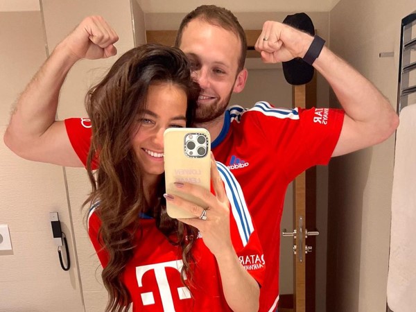 Suaminya Hengkang, Istri Daley Blind Ucapkan Salam Perpisahan ke Bayern
