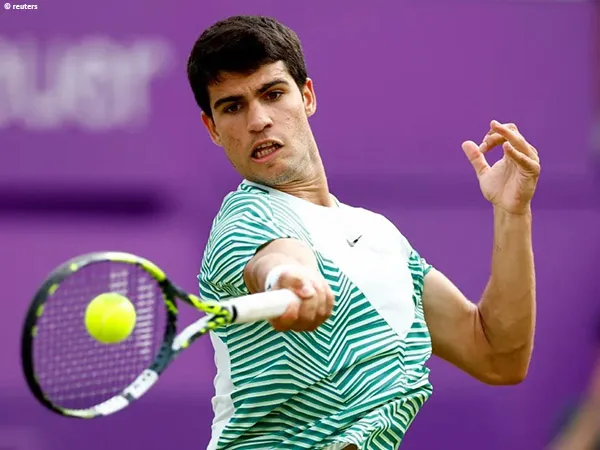 Carlos Alcaraz Carlos Alcaraz Torehkan Terobosan Dengan Maju Ke Final Di Queen’s Club
