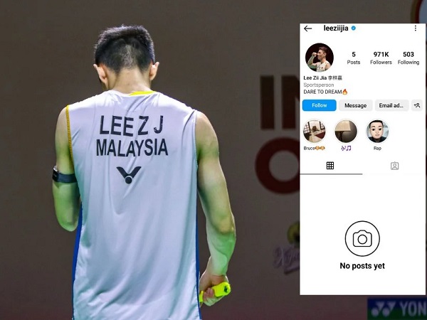 Mengapa Lee Zii Jia Hapus Semua Postingan di Media Sosial?