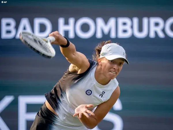 Iga Swiatek Jatuh Bangun Lalui Laga Pembuka Di Bad Homburg
