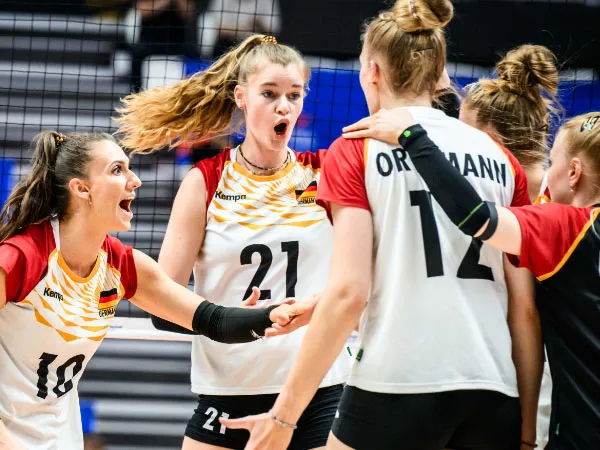 VNL 2023: Jerman Menang 3-1 Atas Republik Dominika