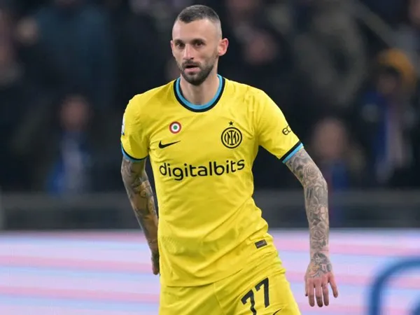 Gelandang Inter Milan, Marcelo Brozovic.