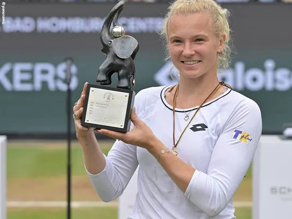 Akhir Manis Katerina Siniakova Di Bad Homburg Usai Lumpuhkan Lucia Bronzetti