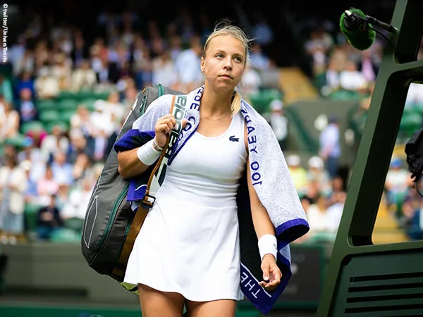 Anett Kontaveit Akui Akan Sulit Untuk Tetap Tenang Usai Laga Perpisahan Di Wimbledon
