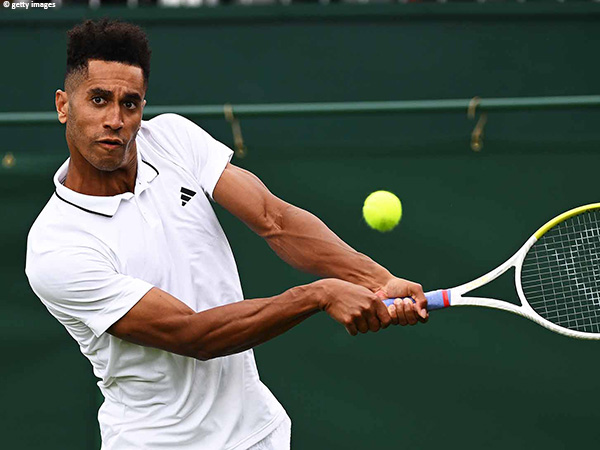 Hasil Wimbledon: Michael Mmoh Buat Felix Auger Aliassime Tertunduk Lesu