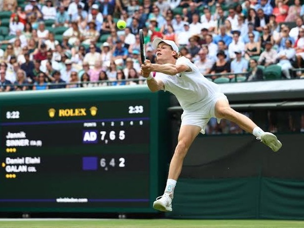 Hasil Wimbledon: Jannik Sinner Pulangkan Daniel Elahi Galan