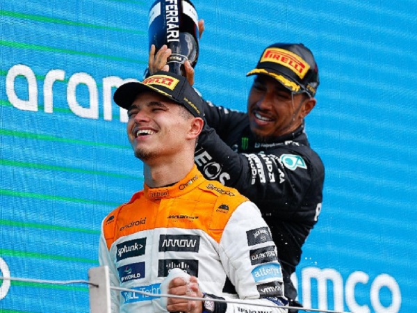 Lando Norris Bangga Bisa Lawan Hamilton di Silverstone