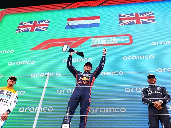 Max Verstappen, Lando Norris, Lewis Hamilton