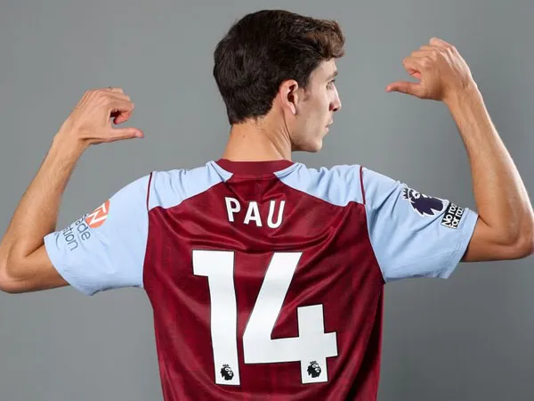 Pau Torres Pilih Gunakan Nomor Punggung 14 di Aston Villa
