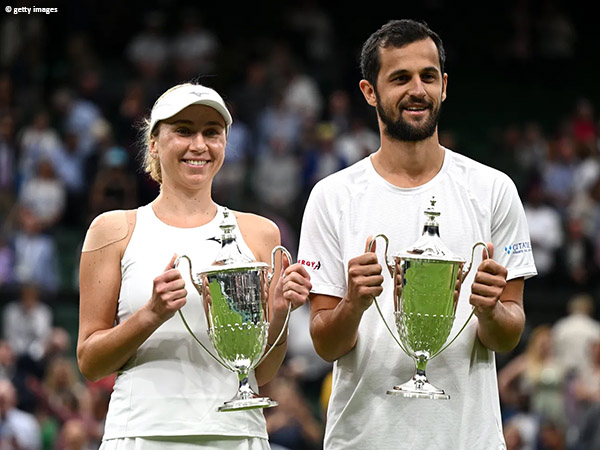 Hasil Wimbledon: Lyudmyla Kichenok Dan Mate Pavic Naik Podium Juara