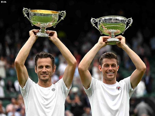 Hasil Wimbledon: Wesley Koolhof Dan Neal Skupski Naik Podium Juara