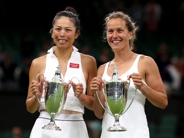 Hasil Wimbledon: Barbora Strycova dan Hsieh Su Wei Kantongi Gelar Kedua