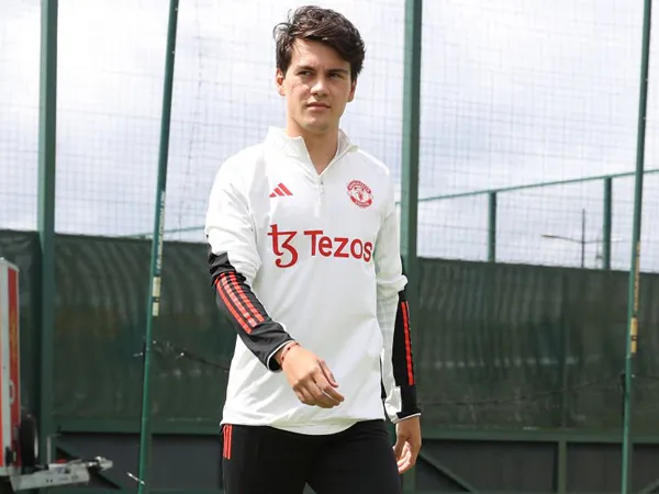 Winger Manchester United, Facundo Pellistri.