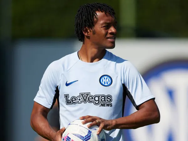 Pemain sayap Inter Milan, Juan Cuadrado.