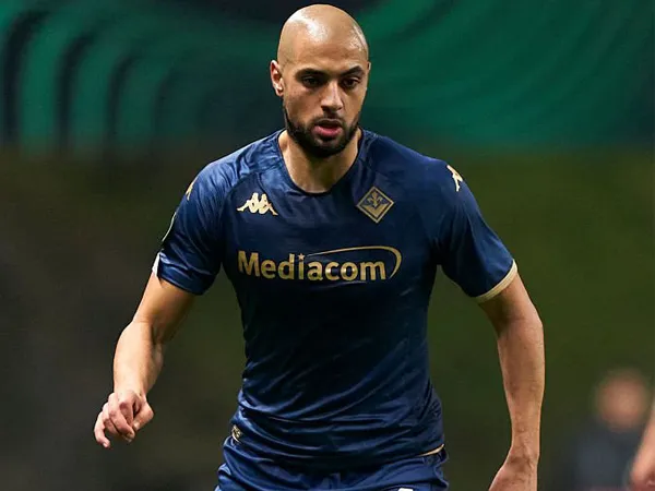 Gelandang Fiorentina, Sofyan Amrabat.